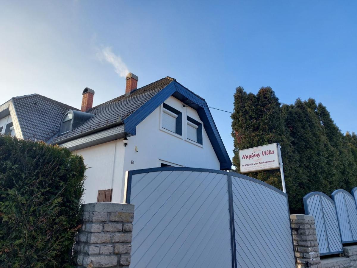 Napfeny Villa Balatonfüred Exteriér fotografie